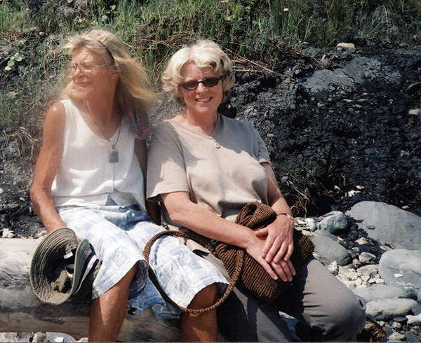 Portrait of Carolina Matthews with Anna Vlavlianou