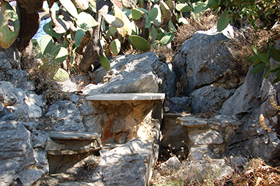 Image of a stone table